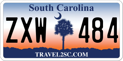 SC license plate ZXW484