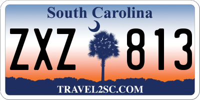 SC license plate ZXZ813