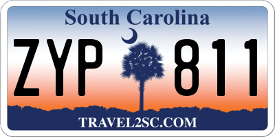 SC license plate ZYP811