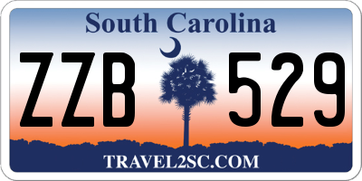 SC license plate ZZB529