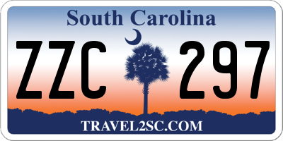 SC license plate ZZC297