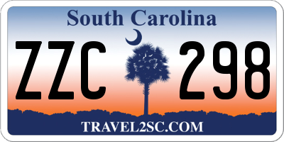 SC license plate ZZC298