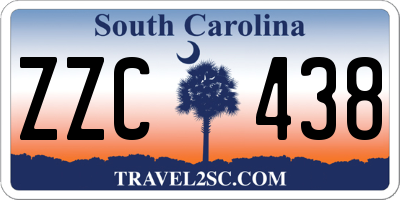 SC license plate ZZC438