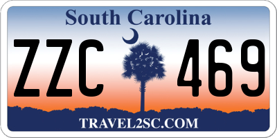 SC license plate ZZC469