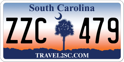 SC license plate ZZC479