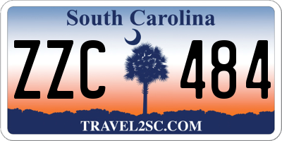 SC license plate ZZC484