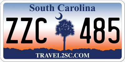 SC license plate ZZC485