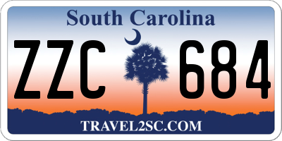 SC license plate ZZC684