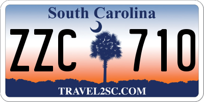 SC license plate ZZC710