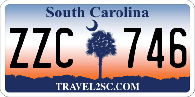 SC license plate ZZC746