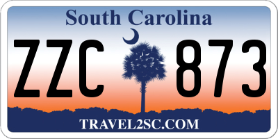 SC license plate ZZC873