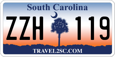 SC license plate ZZH119