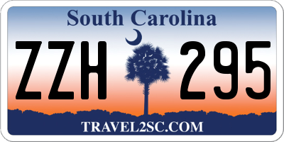 SC license plate ZZH295
