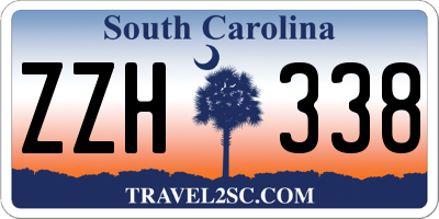 SC license plate ZZH338