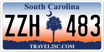 SC license plate ZZH483