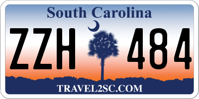 SC license plate ZZH484