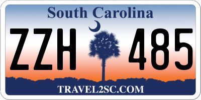 SC license plate ZZH485