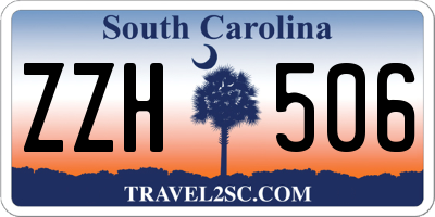 SC license plate ZZH506