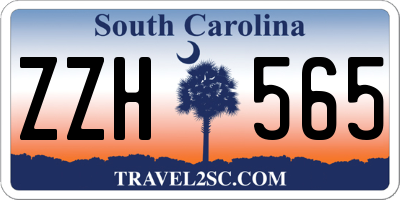 SC license plate ZZH565