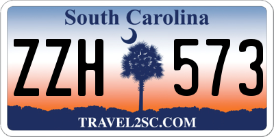 SC license plate ZZH573
