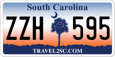 SC license plate ZZH595