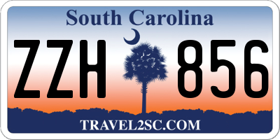 SC license plate ZZH856
