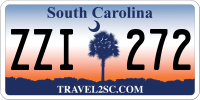 SC license plate ZZI272