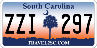 SC license plate ZZI297
