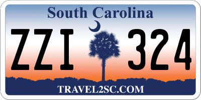 SC license plate ZZI324