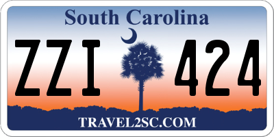 SC license plate ZZI424
