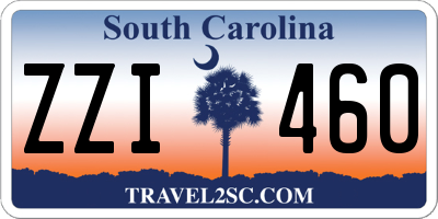 SC license plate ZZI460
