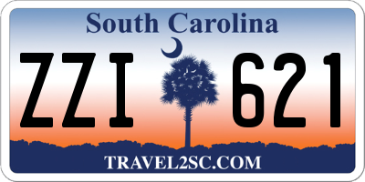 SC license plate ZZI621