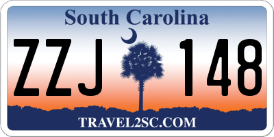 SC license plate ZZJ148