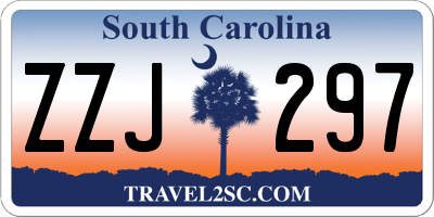 SC license plate ZZJ297