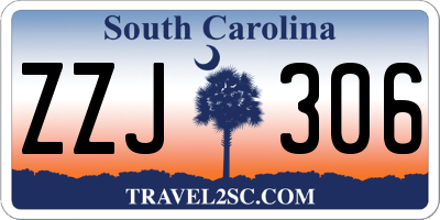 SC license plate ZZJ306
