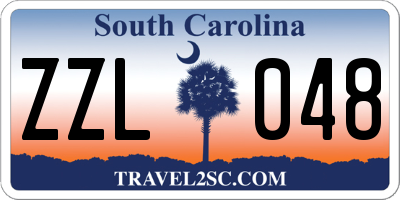 SC license plate ZZL048