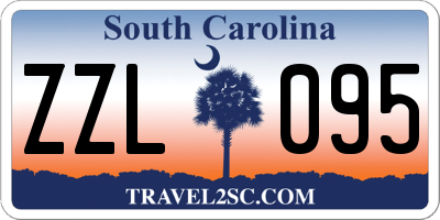 SC license plate ZZL095