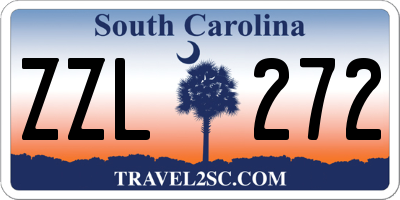 SC license plate ZZL272