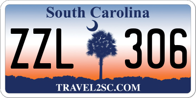 SC license plate ZZL306