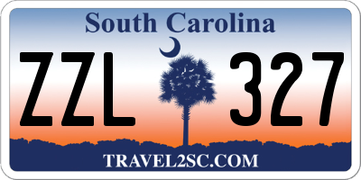 SC license plate ZZL327