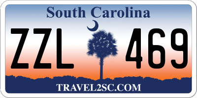 SC license plate ZZL469