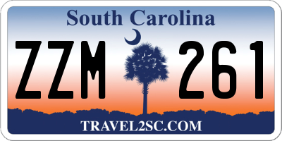 SC license plate ZZM261