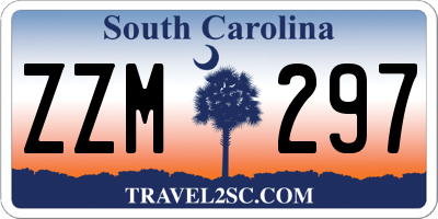 SC license plate ZZM297