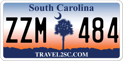 SC license plate ZZM484