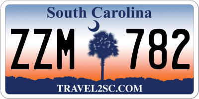 SC license plate ZZM782