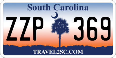 SC license plate ZZP369