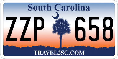SC license plate ZZP658