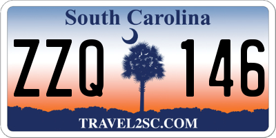 SC license plate ZZQ146