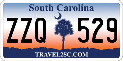 SC license plate ZZQ529