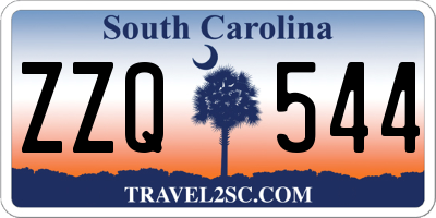 SC license plate ZZQ544